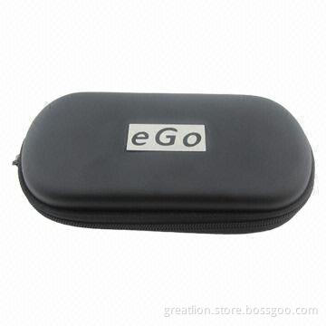 Wholesale Electronic Cigarette Carrying/Zipper eGo Case, Durable, Made of Leather Material